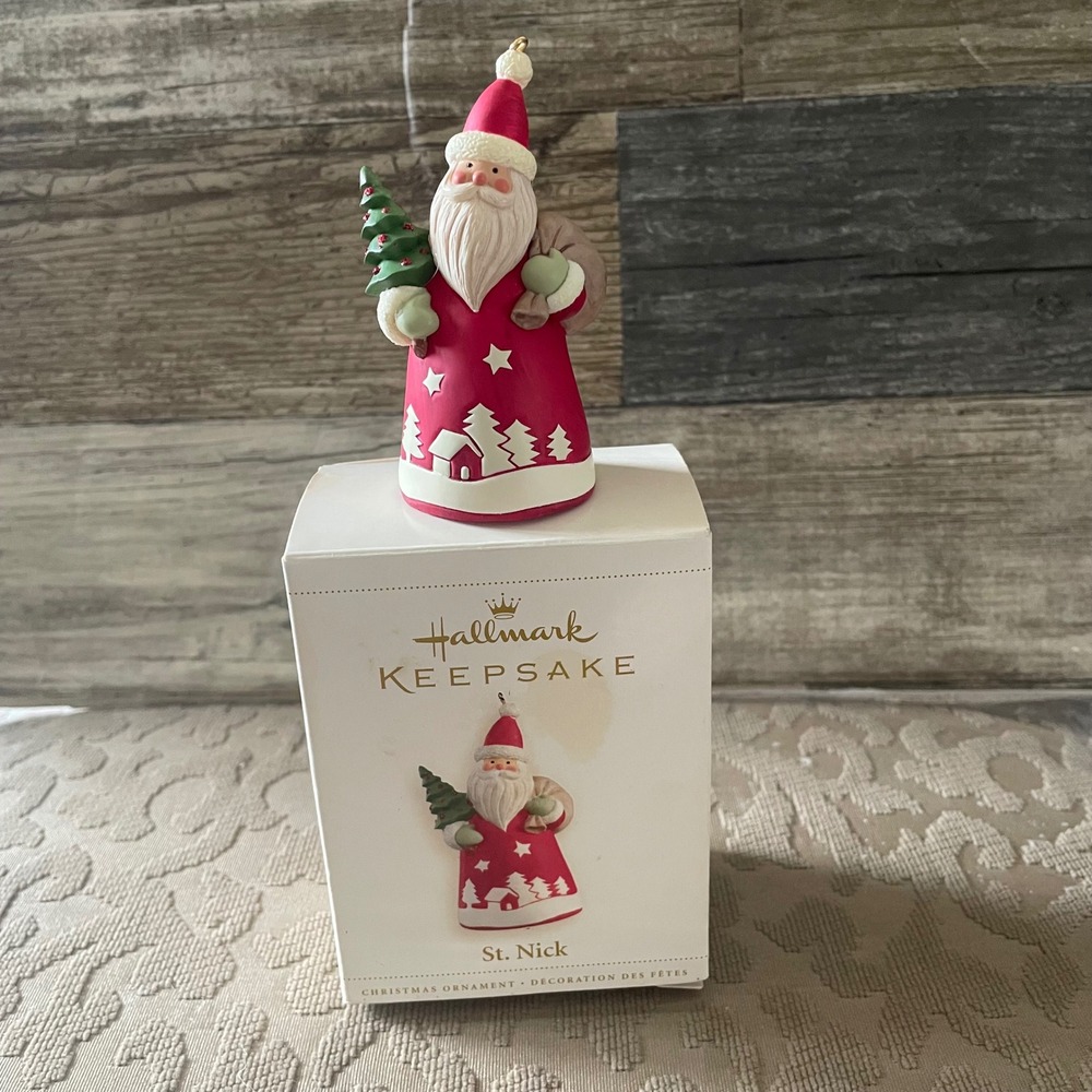 Hallmark Keepsake 2006 St. Nick Christmas Ornament Santa Nina Aube PR3945
